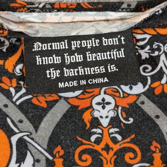 Killstar Fascinate Crop Top Size Large halloween pumpkin goth - Picture 7 of 8